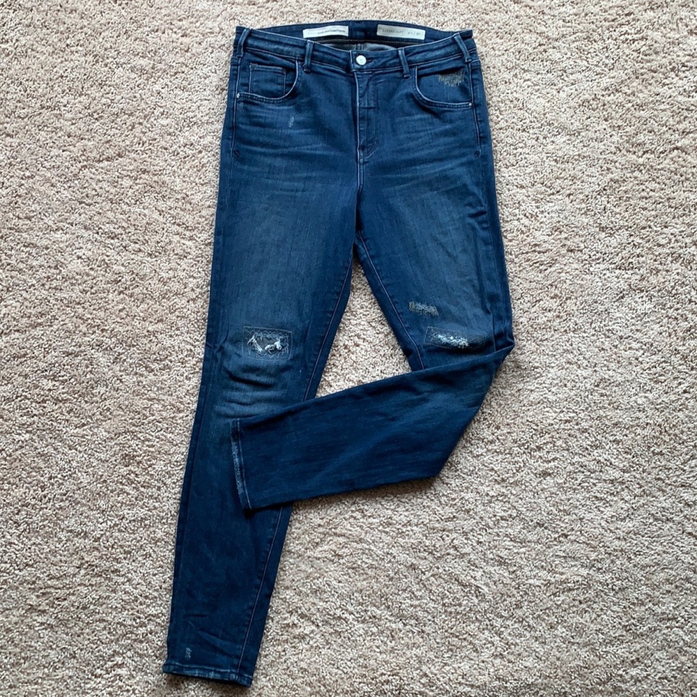 Pilcro and the letterpress skinny jeans